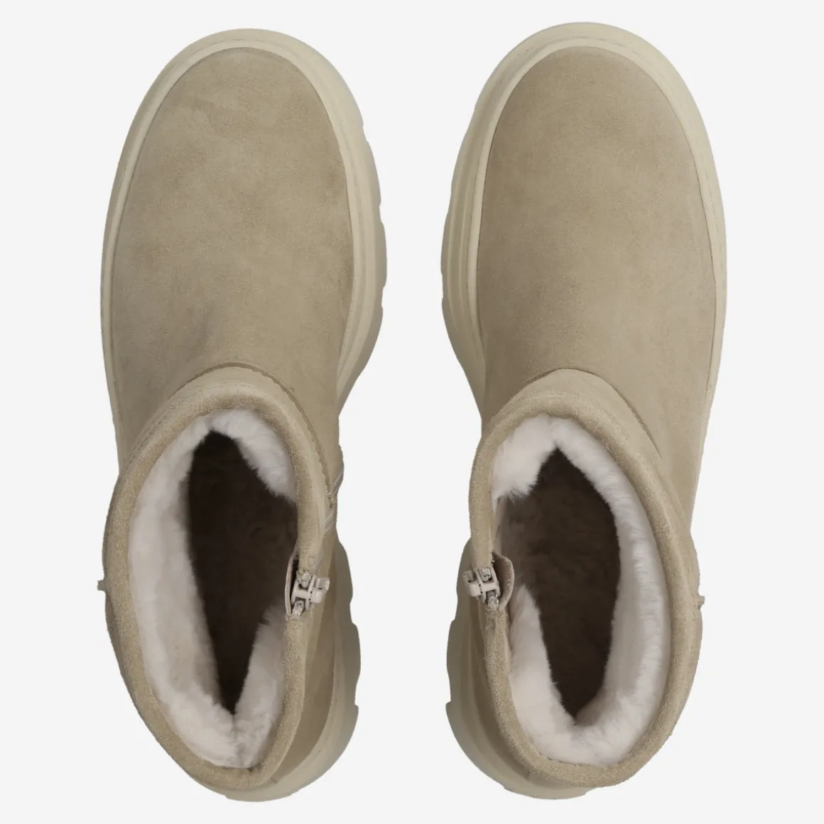 Bootie with warm lining