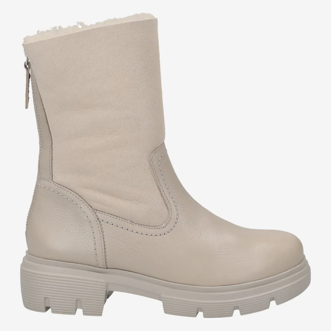 Bootie with warm lining