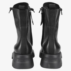 Lace-up ankle boot