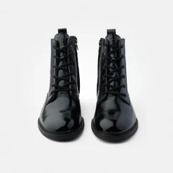 Lace-up ankle boot