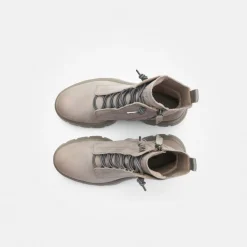 Lace-up ankle boot