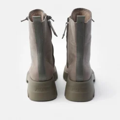 Lace-up ankle boot