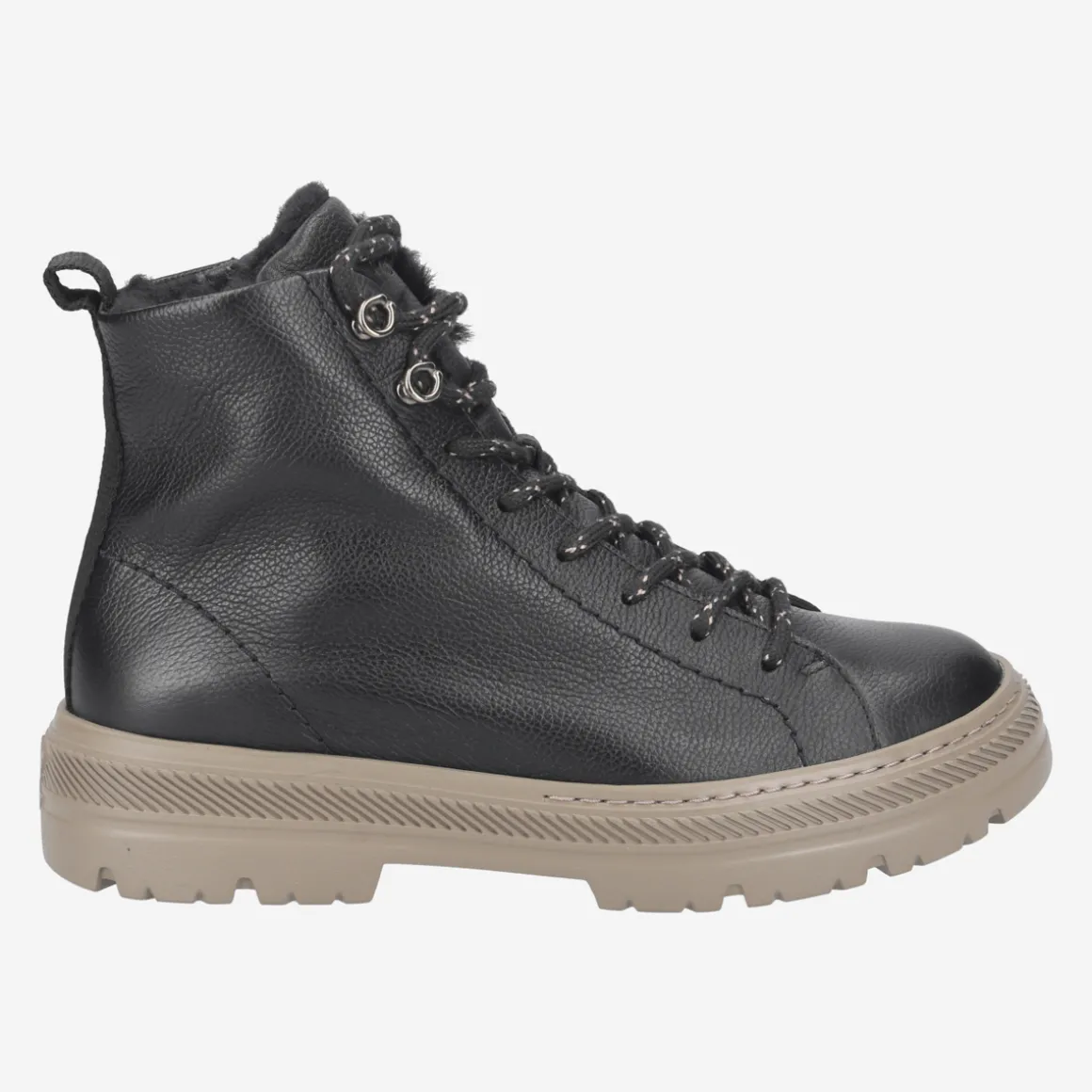 SUPER SOFT lace up ankle boot with warm lining