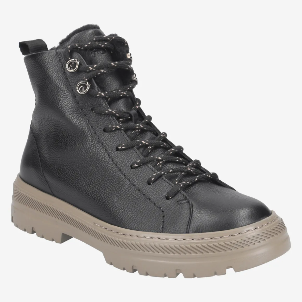 SUPER SOFT lace up ankle boot with warm lining