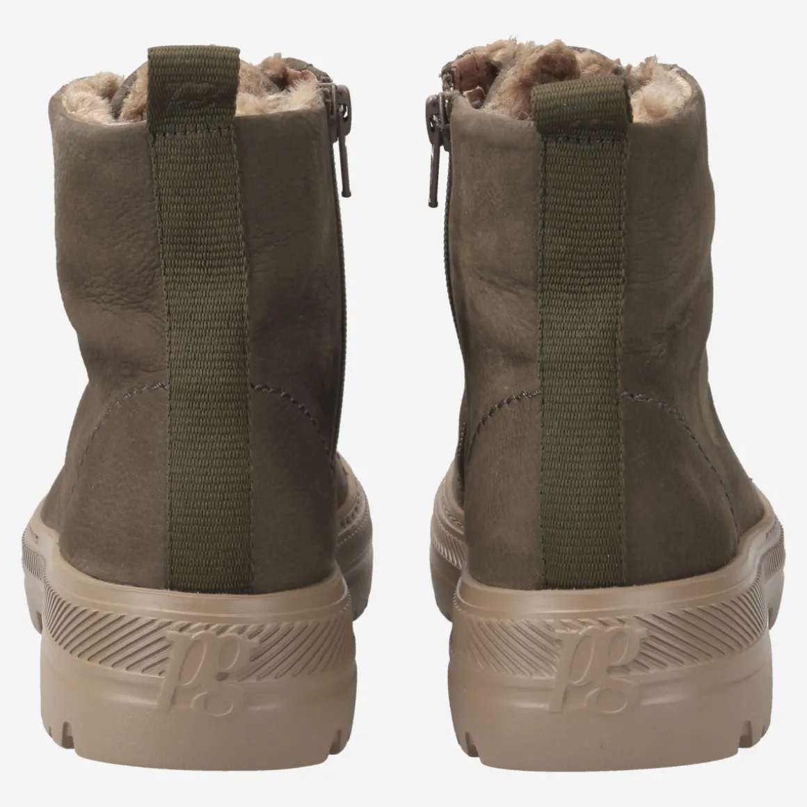SUPER SOFT lace-up ankle boot with warm lining